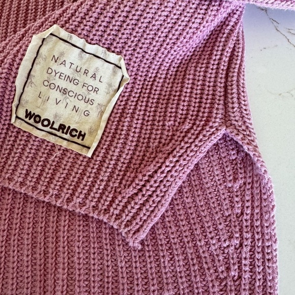 Woolrich Made in Italy Natural Dyeing for Conscious Living Mock Neck Pullover - Picture 7 of 13